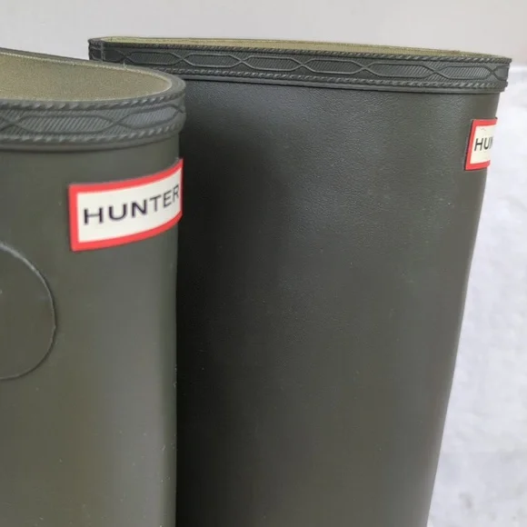 Free People X Hunter Classic Tall Boots Womens 8 Hunter Green Shoes Boots - Picture 14 of 17